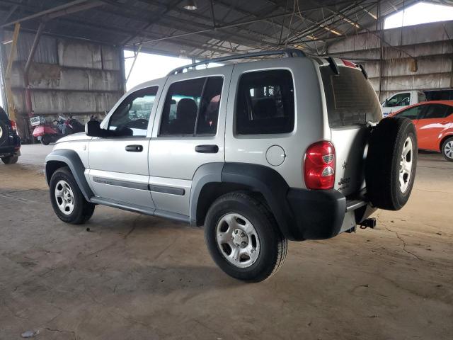 1J4GL48K27W646967 - 2007 JEEP LIBERTY SPORT Күміс фото 2