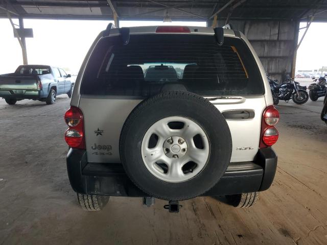 1J4GL48K27W646967 - 2007 JEEP LIBERTY SPORT Күміс фото 6