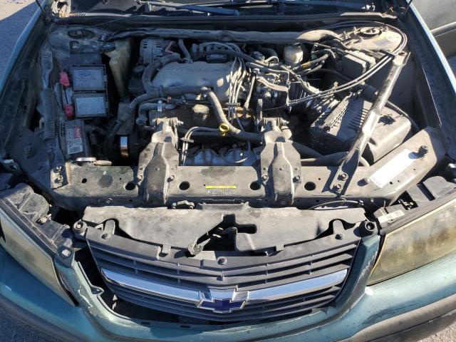 2G1WF52E929135512 - 2002 CHEVROLET IMPALA Yaşıl foto 11