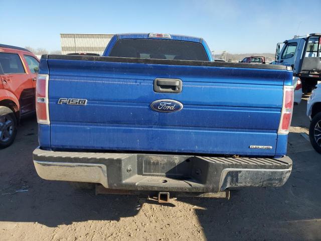 1FTFX1EF5BFC58684 - 2011 FORD F150 SUPER CAB BLUE photo 6