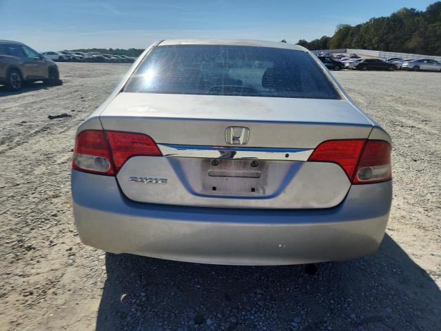 2HGFA1F51AH538897 - 2010 HONDA CIVIC LX SILVER photo 6