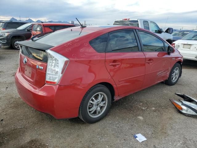 JTDKN3DU0B0315568 - 2011 TOYOTA PRIUS RED photo 3