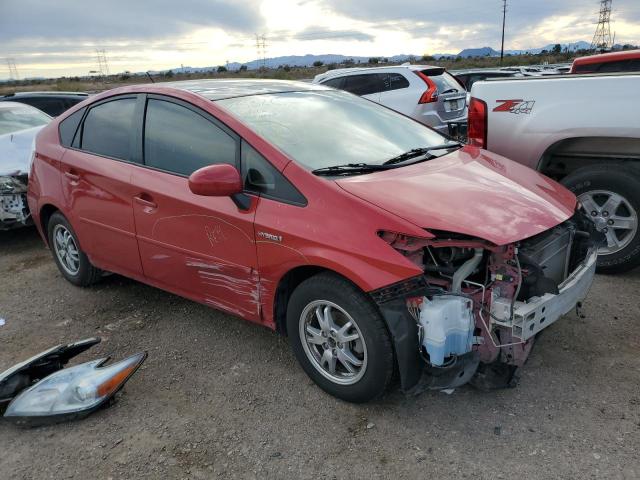 JTDKN3DU0B0315568 - 2011 TOYOTA PRIUS RED photo 4