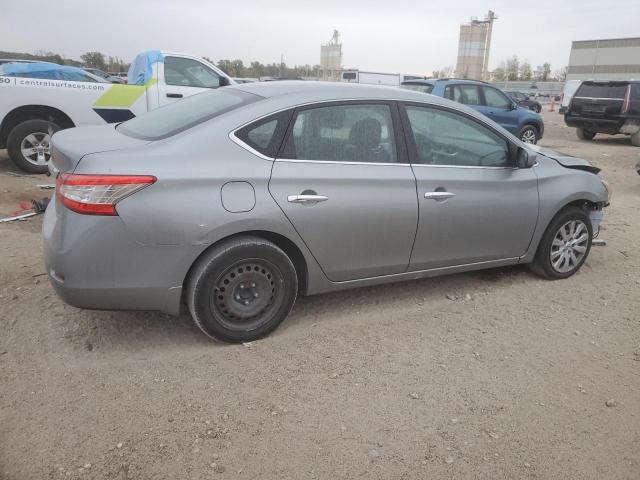 3N1AB7AP4DL786285 - 2013 NISSAN SENTRA S ნაცრისფერი ფოტო 3