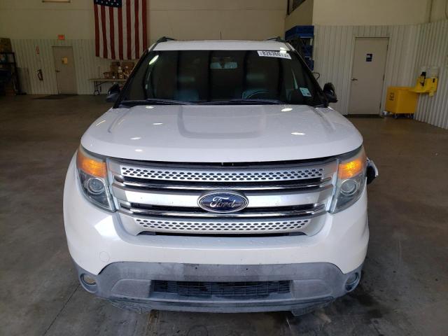 1FMHK7D82BGA24263 - 2011 FORD EXPLORER XLT WHITE photo 5