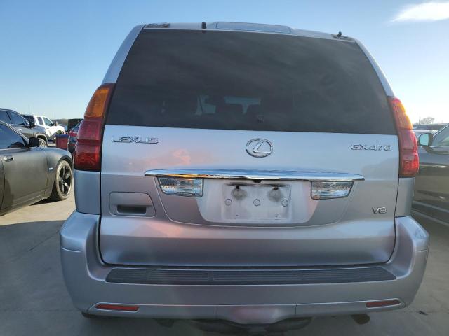 JTJBT20X760118738 - 2006 LEXUS GX 470 SILVER photo 6