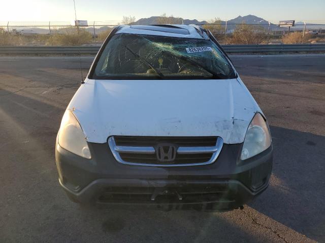 JHLRD78852C044479 - 2002 HONDA CR-V EX WHITE photo 5