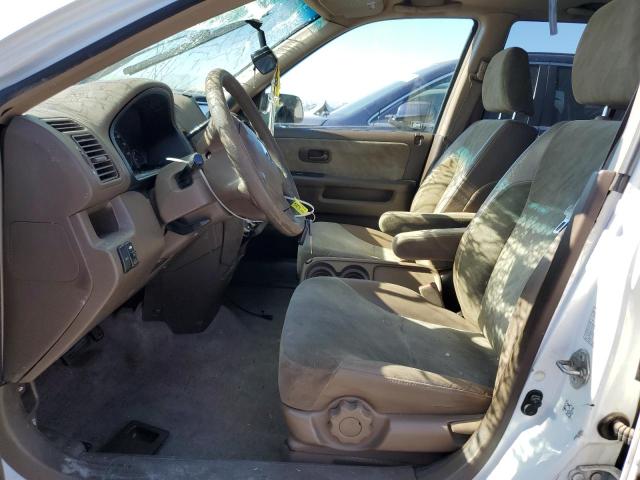 JHLRD78852C044479 - 2002 HONDA CR-V EX WHITE photo 7