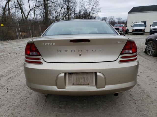 1B3EL56R14N301838 - 2004 DODGE STRATUS ES BEIGE photo 6