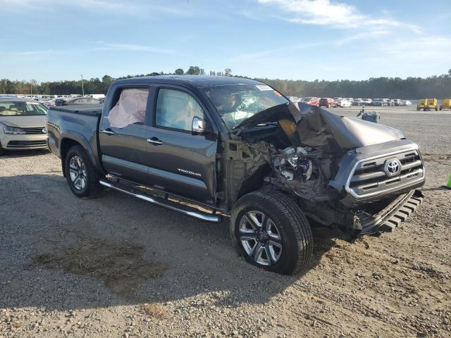 5TFGZ5AN7GX005063 - 2016 TOYOTA TACOMA DOUBLE CAB GRAY photo 4