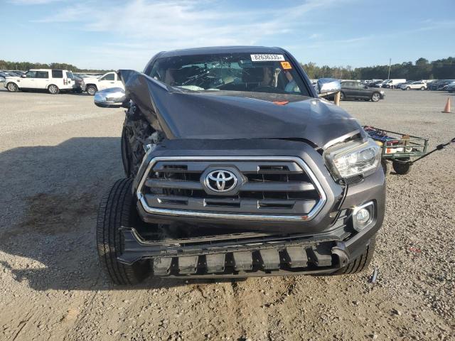 5TFGZ5AN7GX005063 - 2016 TOYOTA TACOMA DOUBLE CAB GRAY photo 5