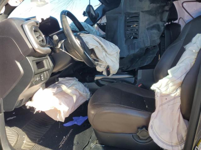 5TFGZ5AN7GX005063 - 2016 TOYOTA TACOMA DOUBLE CAB GRAY photo 7