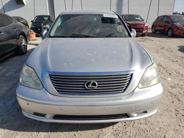 JTHBN36F055021799 - 2005 LEXUS LS 430 SILVER photo 5