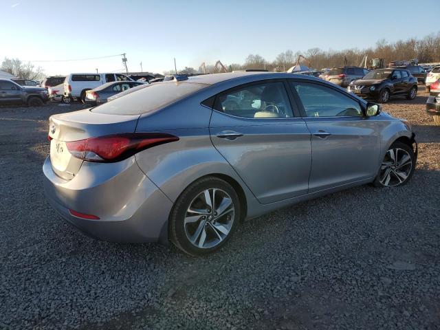 KMHDH4AE2FU382380 - 2015 HYUNDAI ELANTRA SE GRAY photo 3