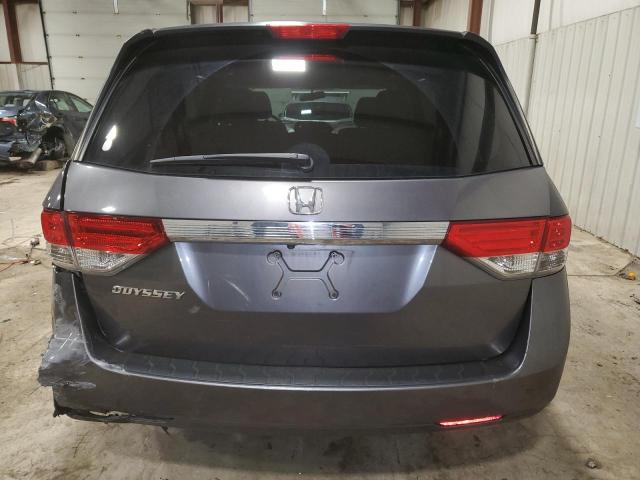 5FNRL5H45EB006968 - 2014 HONDA ODYSSEY EX GRAY photo 6