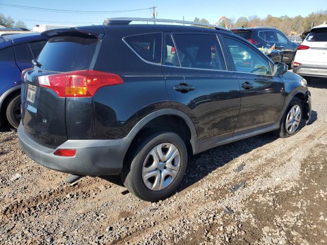 2T3ZFREV0DW009314 - 2013 TOYOTA RAV4 LE Սև լուսանկար 3