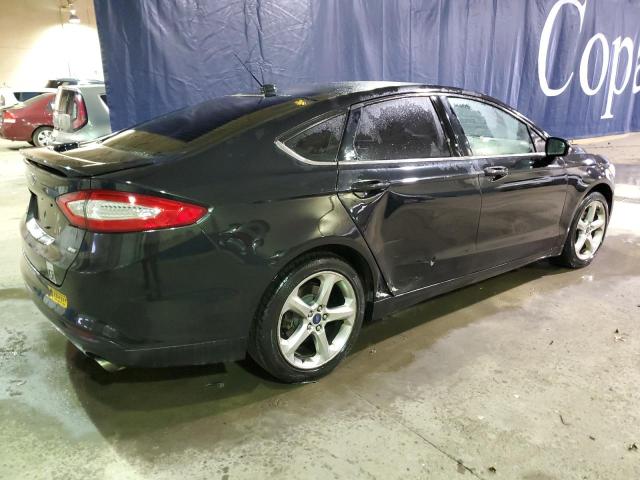 3FA6P0H79ER354068 - 2014 FORD FUSION SE BLACK photo 3