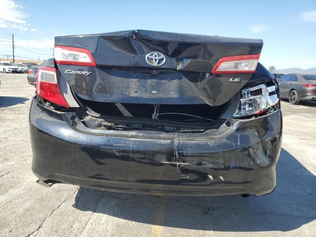 4T1BF1FK2DU205898 - 2013 TOYOTA CAMRY L BLACK photo 6