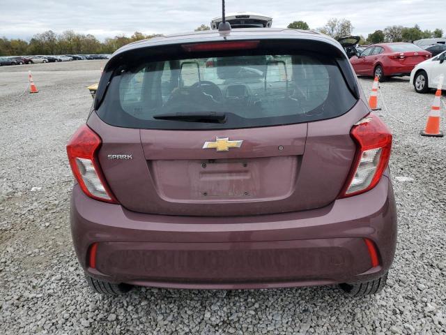 KL8CB6SA3MC719434 - 2021 CHEVROLET SPARK LS MAROON photo 6