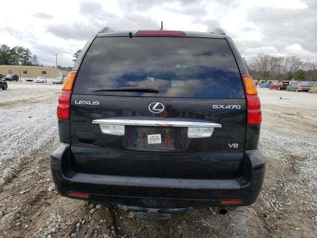 JTJBT20X670141977 - 2007 LEXUS GX 470 BLACK photo 6