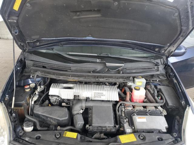 JTDKN3DU5C1489566 - 2012 TOYOTA PRIUS BLUE photo 11