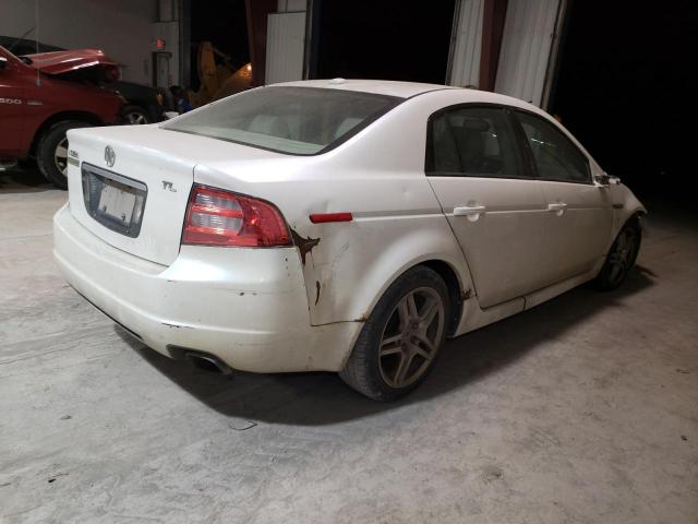 19UUA662X7A028646 - 2007 ACURA TL WHITE photo 3