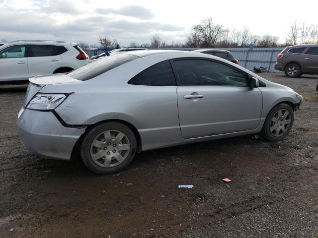 2HGFG1B68BH509282 - 2011 HONDA CIVIC LX SILVER photo 3