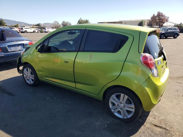 KL8CD6S99DC501076 - 2013 CHEVROLET SPARK 1LT 绿色 照片 2