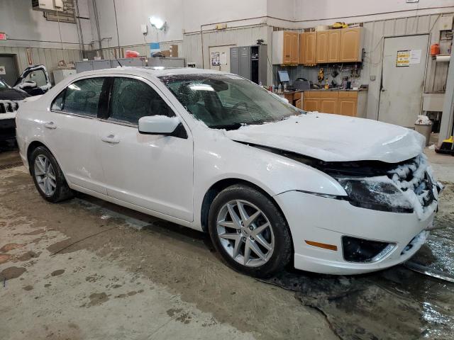 3FAHP0JA4CR299587 - 2012 FORD FUSION SEL WHITE photo 4