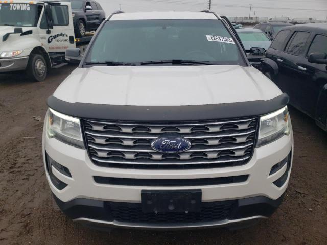 1FM5K7D89GGA23623 - 2016 FORD EXPLORER XLT WHITE photo 5