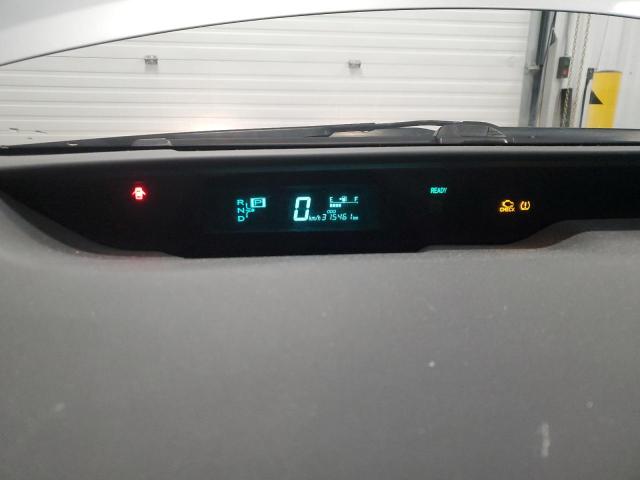 JTDKB20U797823398 - 2009 TOYOTA PRIUS Argent photo 9