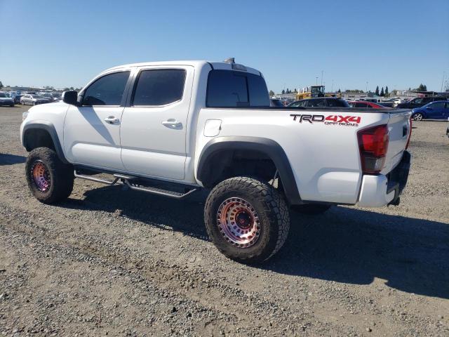3TMCZ5AN0KM286393 - 2019 TOYOTA TACOMA DOUBLE CAB Білий фото 2