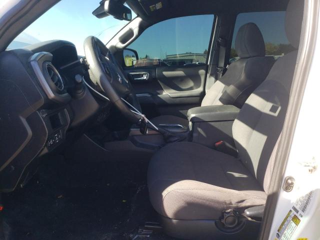 3TMCZ5AN0KM286393 - 2019 TOYOTA TACOMA DOUBLE CAB Білий фото 7