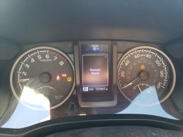 3TMCZ5AN0KM286393 - 2019 TOYOTA TACOMA DOUBLE CAB Білий фото 9