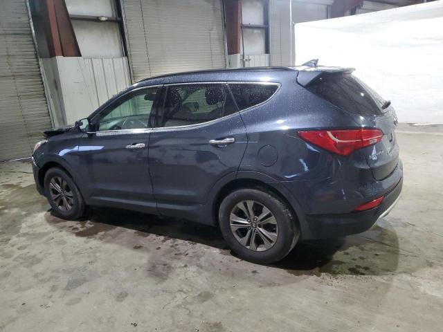 5XYZUDLB6FG262950 - 2015 HYUNDAI SANTA FE S BLUE photo 2