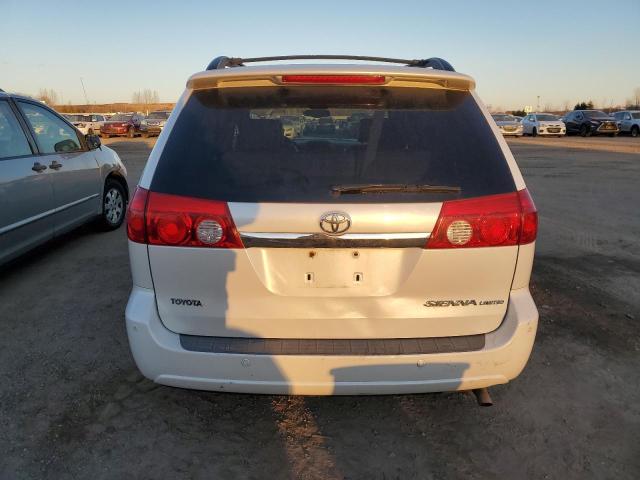 5TDZA22C16S526702 - 2006 TOYOTA SIENNA XLE WHITE photo 6