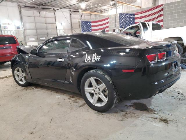 2G1FB1E32C9162082 - 2012 CHEVROLET CAMARO LT BLACK photo 2