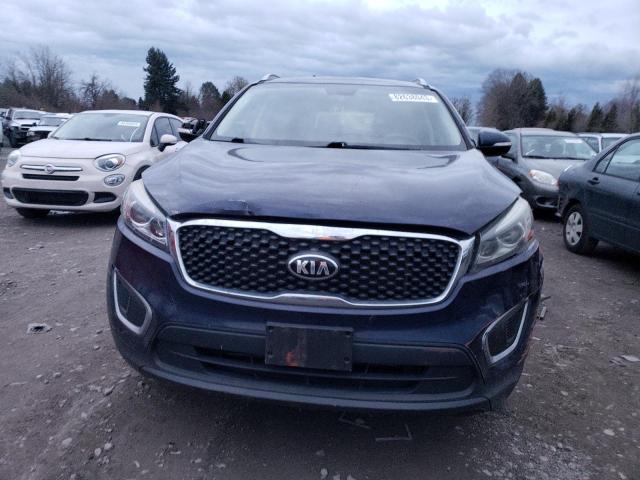 5XYPG4A3XGG168789 - 2016 KIA SORENTO LX BLUE photo 5