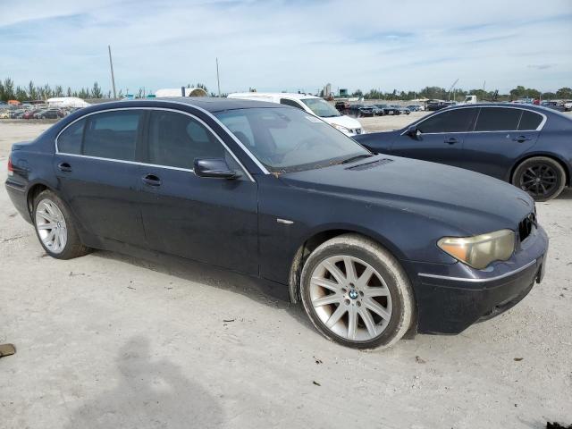 WBAGN63564DS52566 - 2004 BMW 745 LI BLUE photo 4