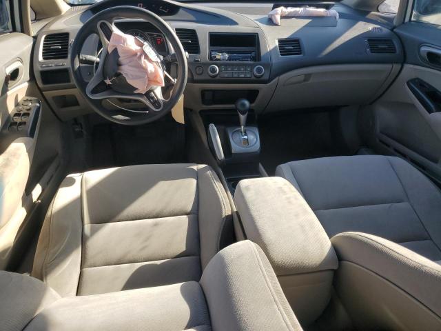 19XFA1F58AE007447 - 2010 HONDA CIVIC LX WHITE photo 8