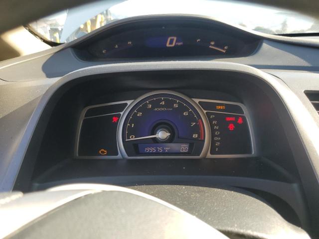 19XFA1F58AE007447 - 2010 HONDA CIVIC LX WHITE photo 9