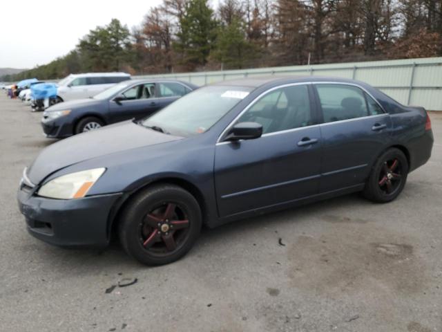 1HGCM56817A100447 - 2007 HONDA ACCORD EX BLUE photo 1