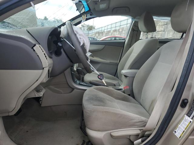 2T1BU40E09C123395 - 2009 TOYOTA COROLLA BASE Бежевый фото 7