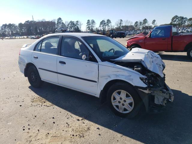 2HGES16344H568844 - 2004 HONDA CIVIC DX VP WHITE photo 4