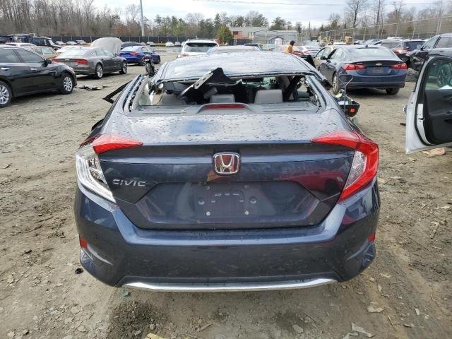 2HGFC2F60LH559848 - 2020 HONDA CIVIC LX CHARCOAL photo 6