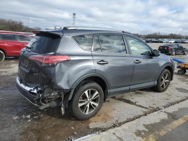 JTMWFREV6HJ145874 - 2017 TOYOTA RAV4 XLE GRAY photo 3