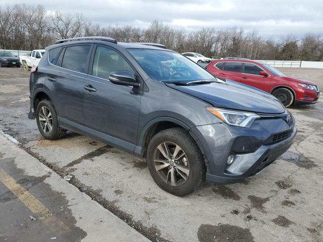 JTMWFREV6HJ145874 - 2017 TOYOTA RAV4 XLE GRAY photo 4