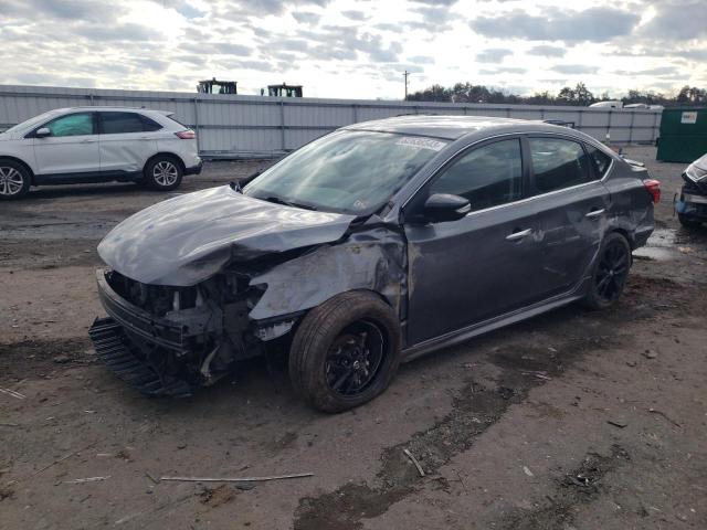 3N1AB7AP4HY307176 - 2017 NISSAN SENTRA S GRAY photo 1