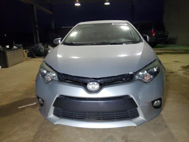 2T1BURHEXFC302833 - 2015 TOYOTA COROLLA L SILVER photo 5