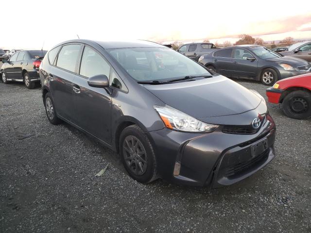 JTDZN3EU7FJ020397 - 2015 TOYOTA PRIUS V GRAY photo 4